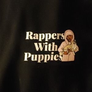 Rappers with puppies hoodie
